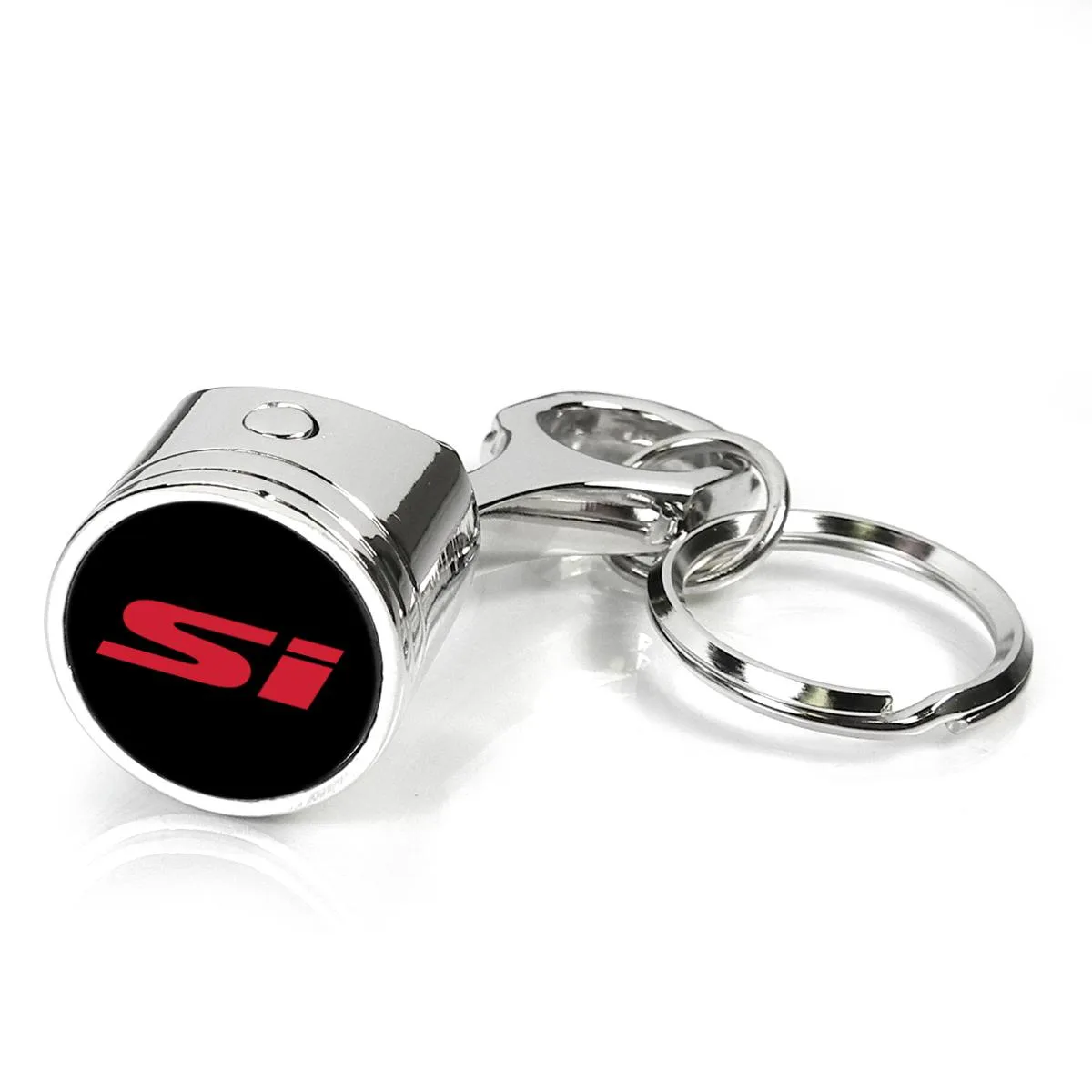 iPick Image, LLC iPick Image, LLC Honda Civic Si Chrome Piston Rod Key Chain — product photo