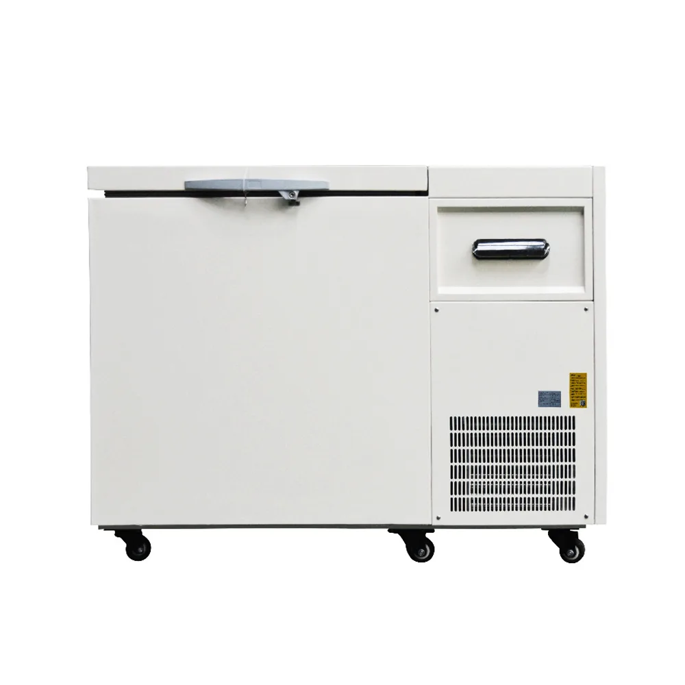 HNZXIB HNZXIB 118L Horizontal Ultra Low Temperature Freezer 86 °C 110V laboratory supply — product photo