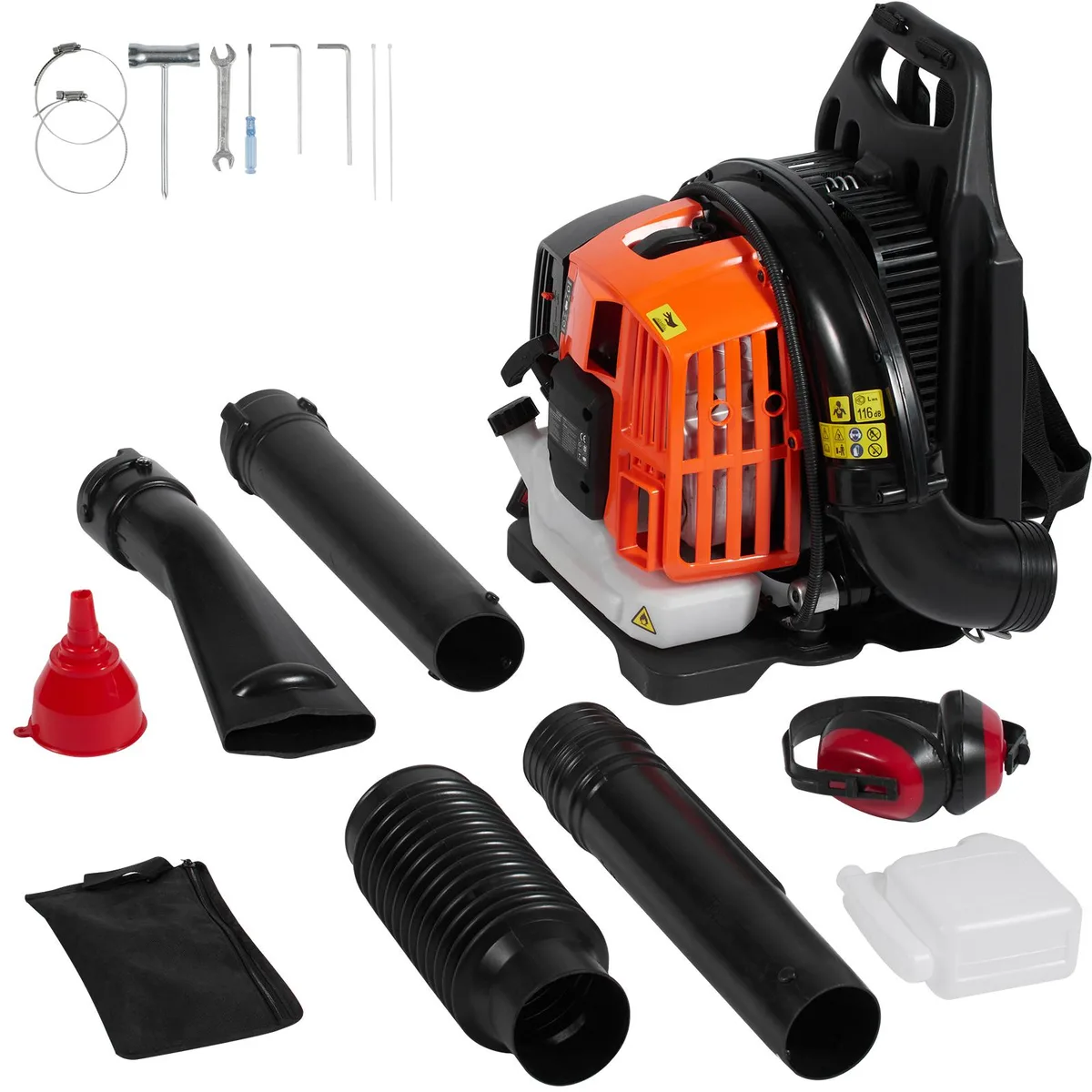 VEVOR VEVOR Backpack Leaf Blower 52CC 1.37L 480CFM 175MPH — product photo