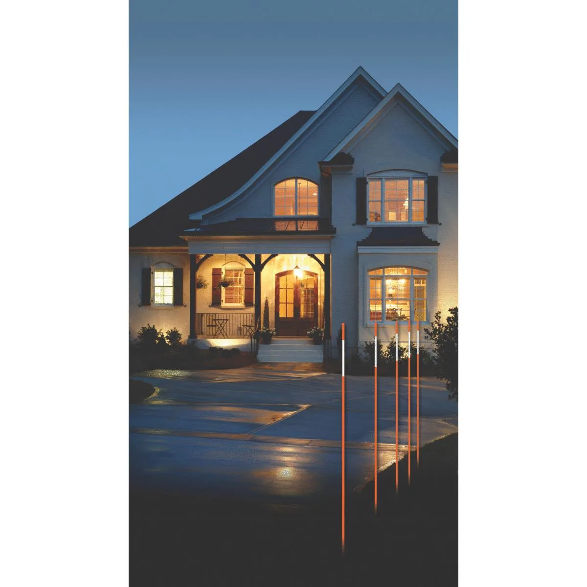 HY-KO HY-KO 48 In Orange Safety Driveway Marker 80048 — product photo