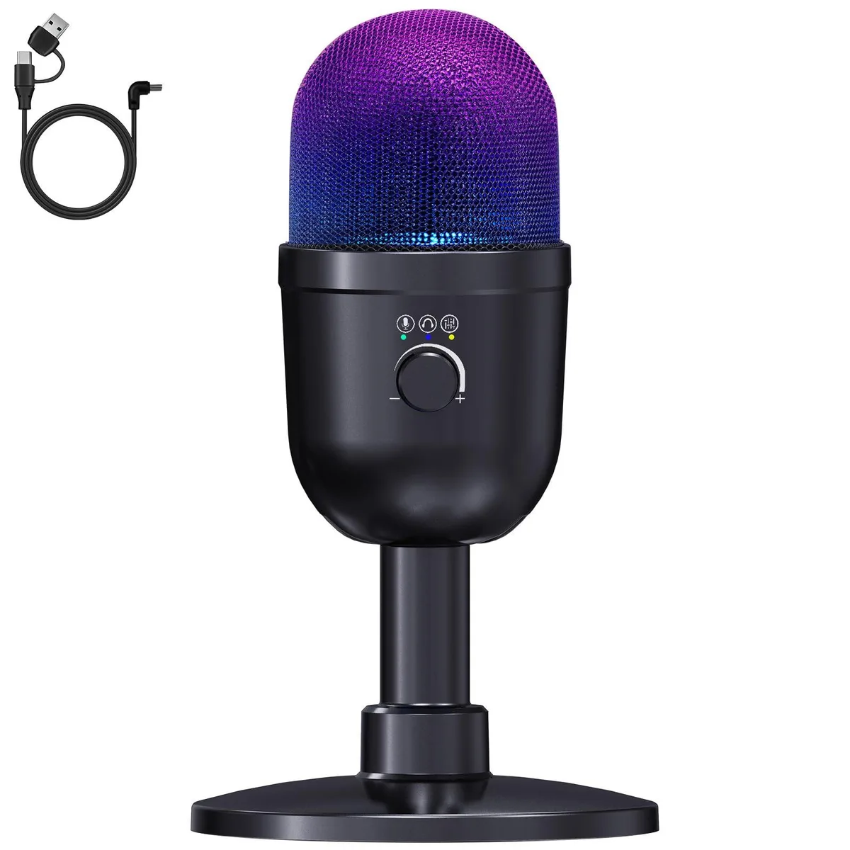 LRUFOB MU5000 USB Condenser Microphone 192kHz 24Bit — product photo