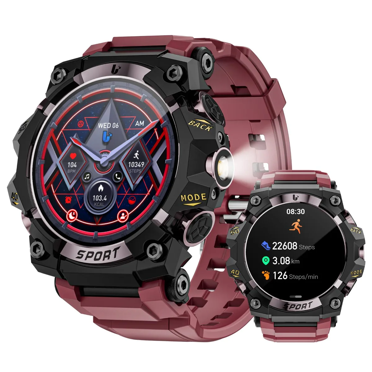 LOKMAT LOKMAT ATTACK 3 PRO 1.39" Smart Watch Black — product photo