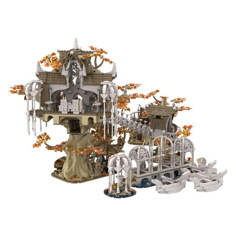ZITIANYOUBUILD ZITIANYOUBUILD MOC-125500 Elven Kingdom 3830 Parts — product photo