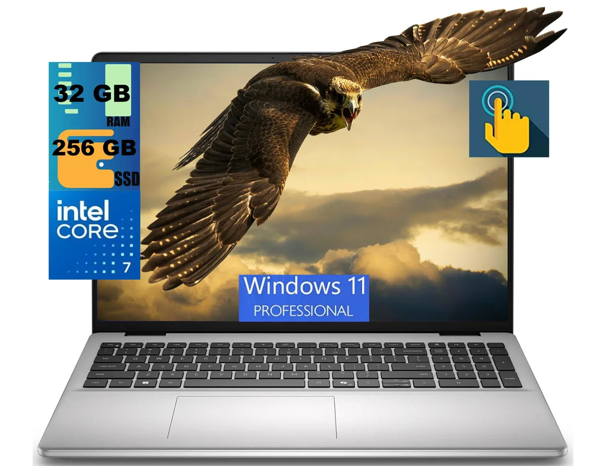DELL DELL 16 Laptop 16" Touchscreen Core 7 150U 32GB 256GB — product photo