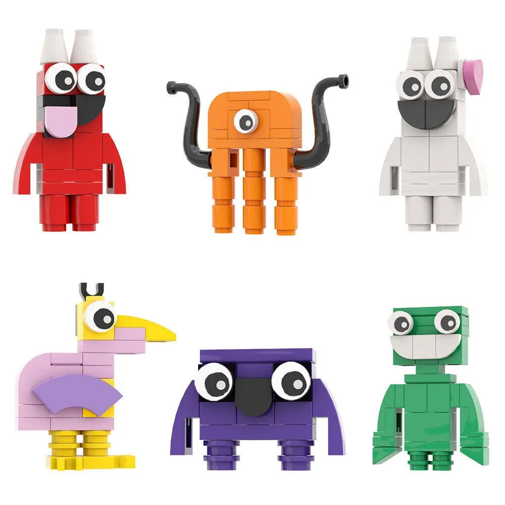 ZITIANYOUBUILD ZITIANYOUBUILD 6-in-1 Mini Monsters Set 134 Pieces — product photo