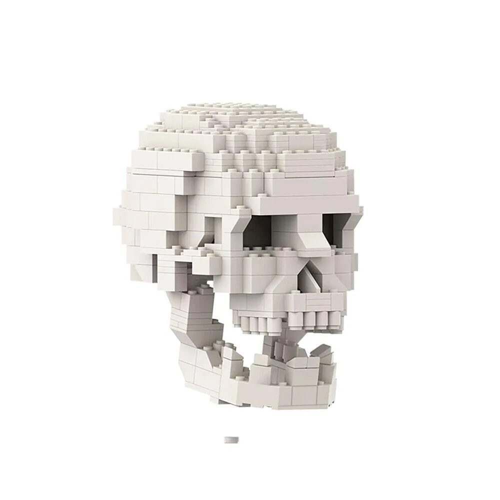 ZITIANYOUBUILD ZITIANYOUBUILD Human Skull with Brain Model Building Kit 410 Pieces MOC — product photo