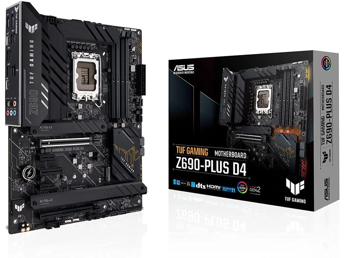 ASUS ASUS TUF Gaming Z690-PLUS D4 Intel motherboard — product photo