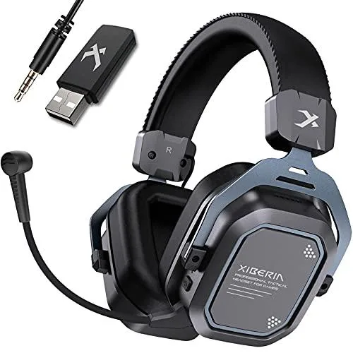 XIBERIA XIBERIA S11 Blue 5.8GHz Wireless Gaming Headset — product photo