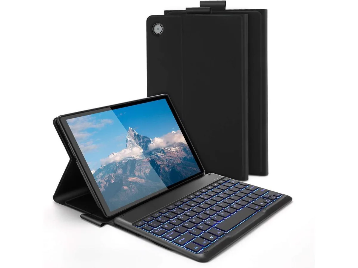 BONAEVER BONAEVER TB-125FU/TB-128FU/TB-128XU keyboard case for Lenovo Tab M10 Plus 3rd Gen 10.6 inch 2022 — product photo