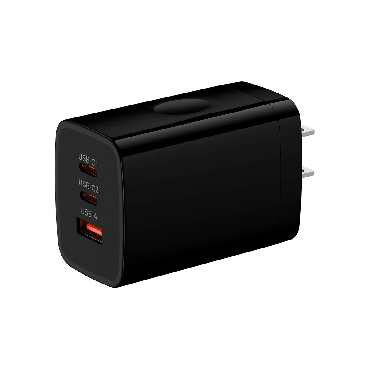 IQ PT-WC-65W 65W 3-Port USB Charger Black — product photo