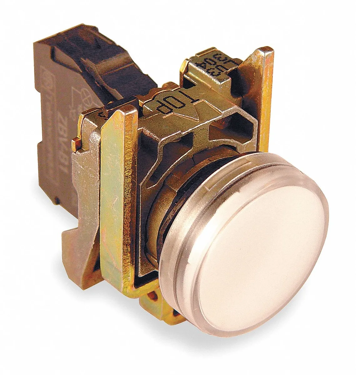 Schneider Electric Schneider Electric XB4BVG1 Pilot Light Complete White LED 22 mm — product photo