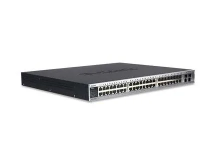 D-Link D-Link DES-3852 48-port 10/100 network switch with 4 Gigabit uplinks — product photo