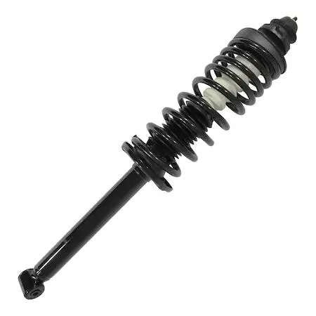 Unity 15110 rear complete strut assembly, silver metal coil spring and mount