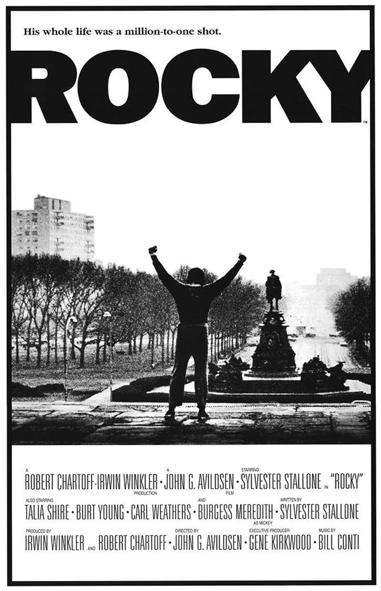 Rocky movie poster print 24 by 36 inches on heavy paper