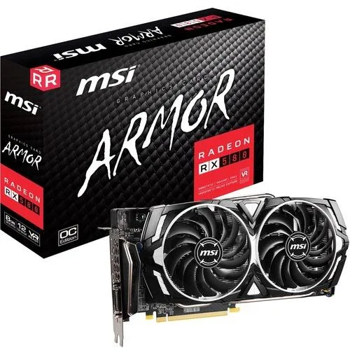 MSI MSI Radeon RX 580 ARMOR X graphics card — product photo