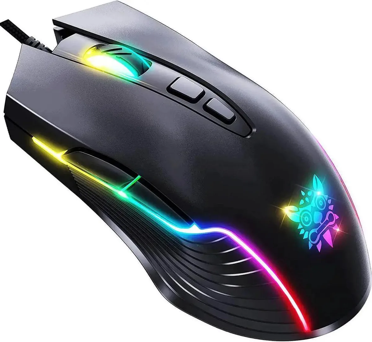 Vszerda Vszerda Gaming Mouse Wired 6400 DPI 7 Buttons RGB Black — product photo