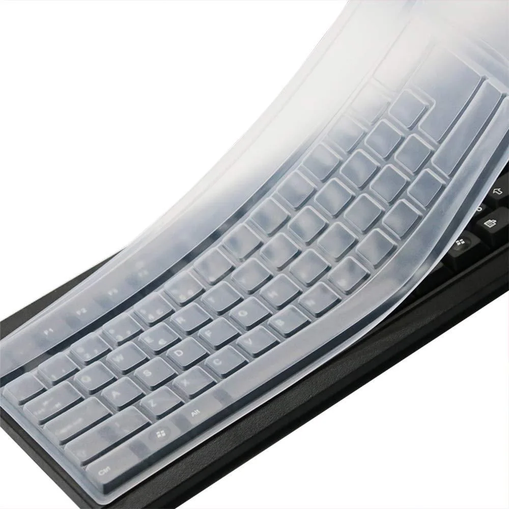  CaseBuy Clear Keyboard Cover 104/107 Keys 44.7x13.1cm — product photo