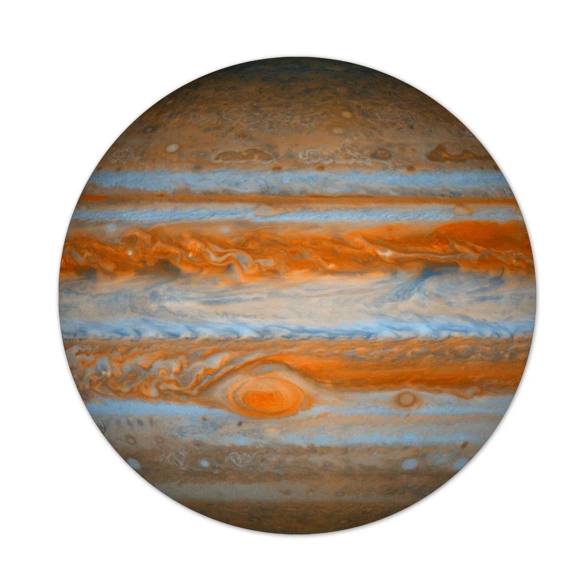 Future of Flight Future of Flight Jupiter 8" Round Mouse Pad 1/8" Thick — product photo