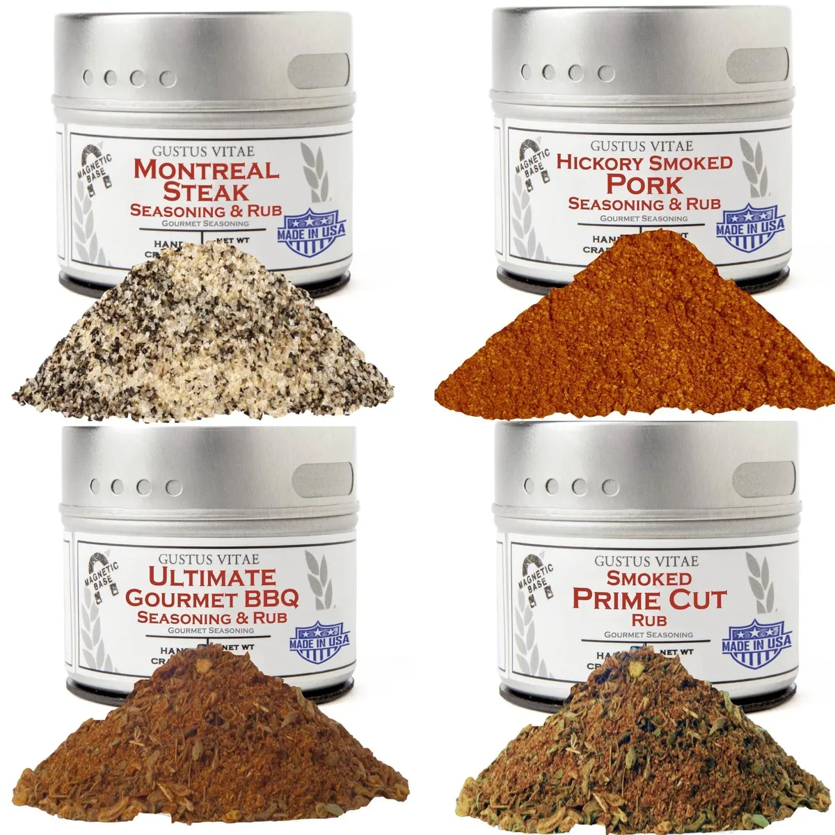 Gustus Vitae Condiments Gustus Vitae Condiments BBQ Pit Master Set of 4 — product photo