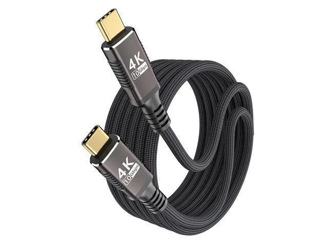 LORDWORLD LORDWORLD USB C to USB C cable 10FT 10Gbps 100W 4K@60Hz Thunderbolt 3 — product photo