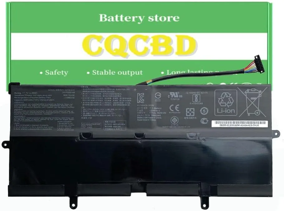 NShi NShi C21N1613 laptop battery 7.7V 39Wh 4920mAh for ASUS Chromebook Flip C302C C302CA-1A C302CA C302SA — product photo