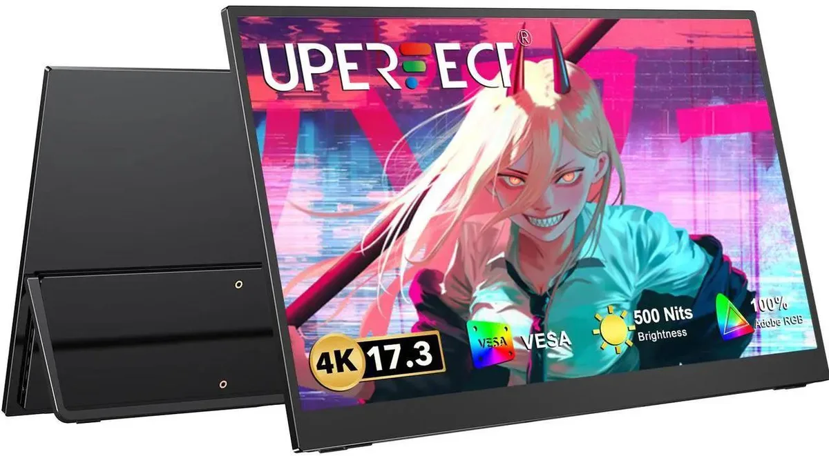 Uperfect Uperfect 17.3" 4K portable monitor 500 nits 100% Adobe RGB — product photo