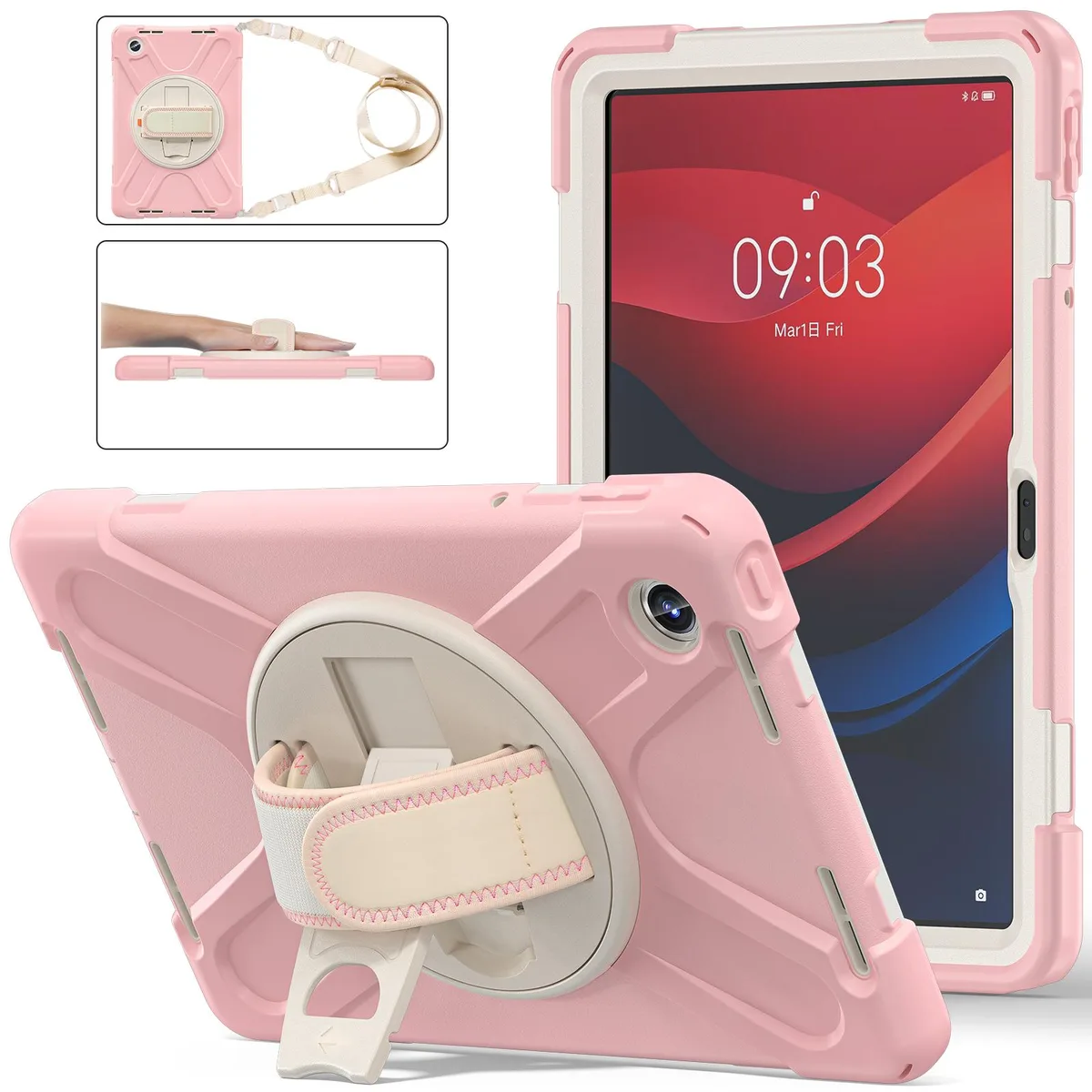 BONAEVER BONAEVER TB330FU laptop case for Lenovo Tab M11 11 inch 2024 Pink — product photo