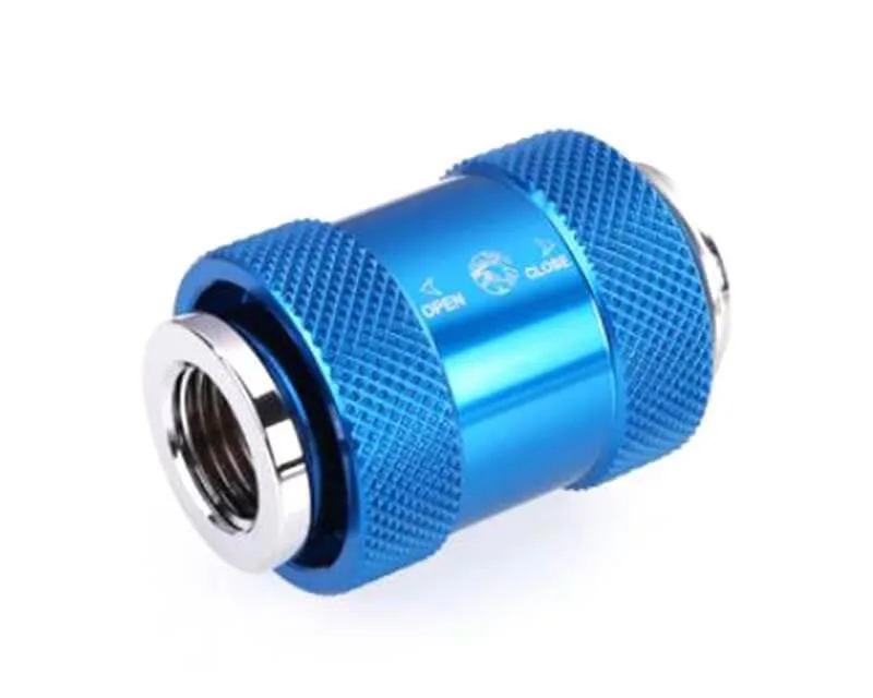 Bykski Bykski G 1/4in Female to Female Pull Drain Valve Blue — product photo