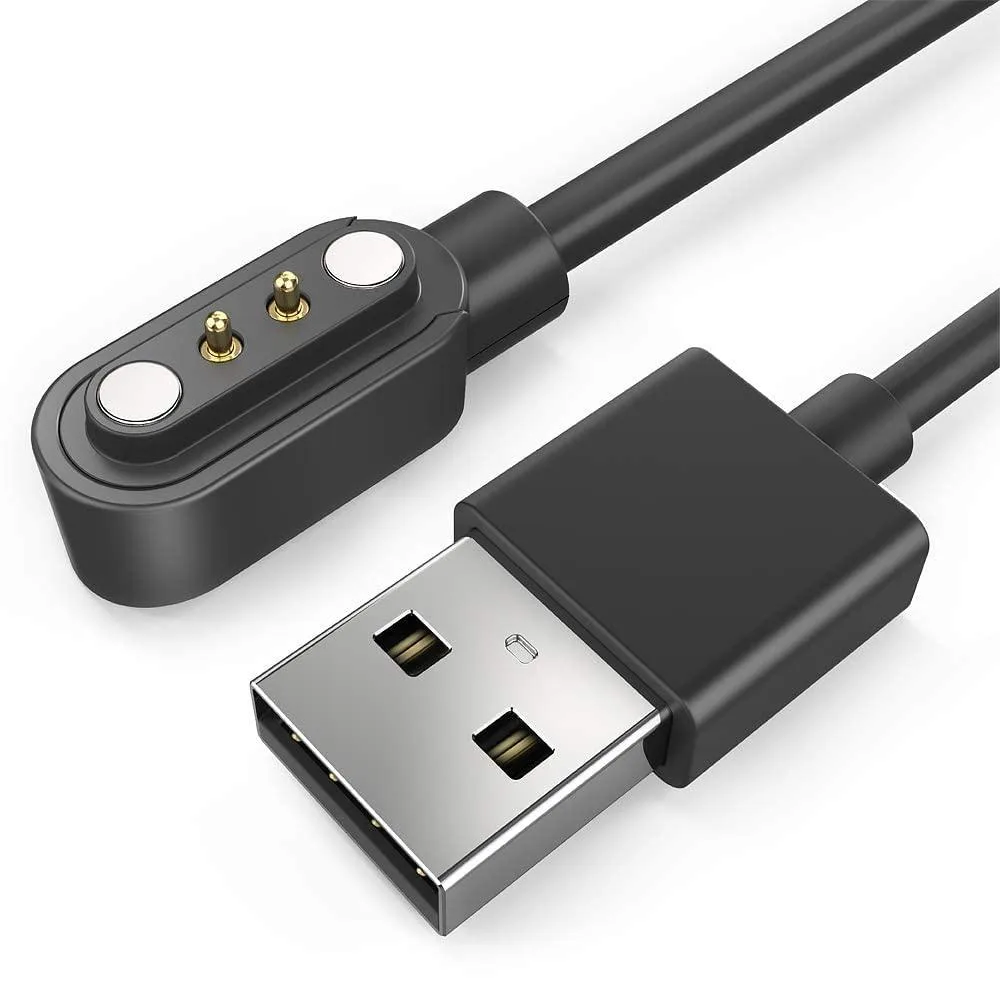 ETEIZU ETEIZU Magnetic USB Charging Cable for Hwagol G20 G28 Smartwatch Black accessory — product photo