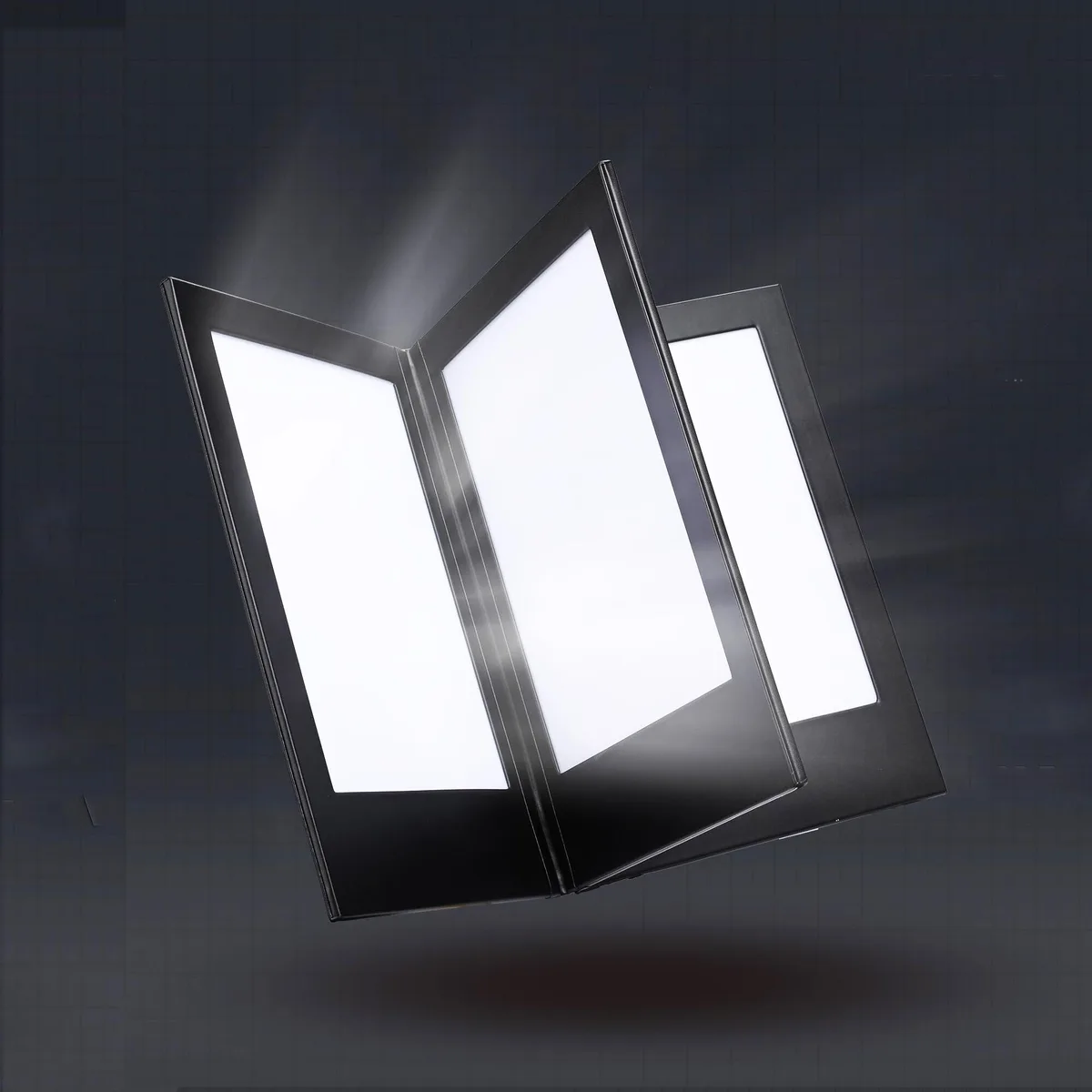 Yescom USA, Inc. Yescom USA, Inc. 26MNC010-4PL8X11 4-Panel LED Backlit Menu Holder accessory — product photo