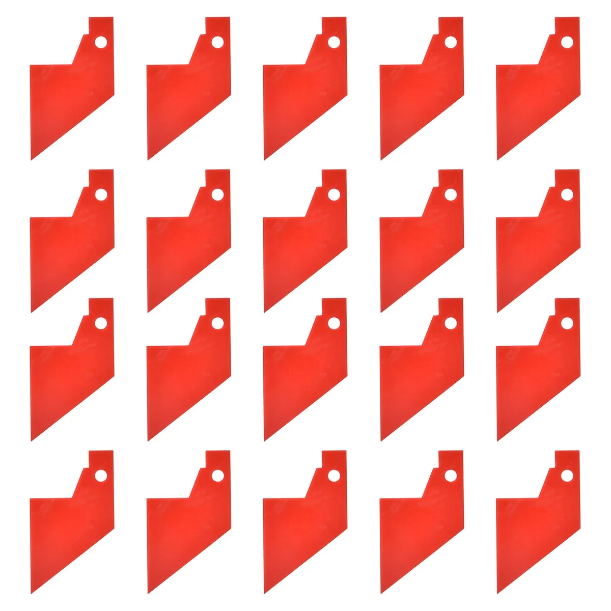 Yescom USA, Inc. Yescom USA, Inc. 35PAR013-PTR-TR20 WinSpin 20 Pcs Red Pointer Replacement Part Triangle — product photo