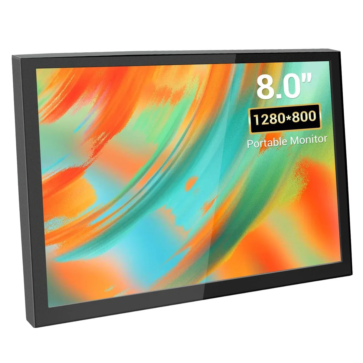 BoYata BoYata 8 Inch Mini Monitor 1280x800 2 in 1 accessory — product photo