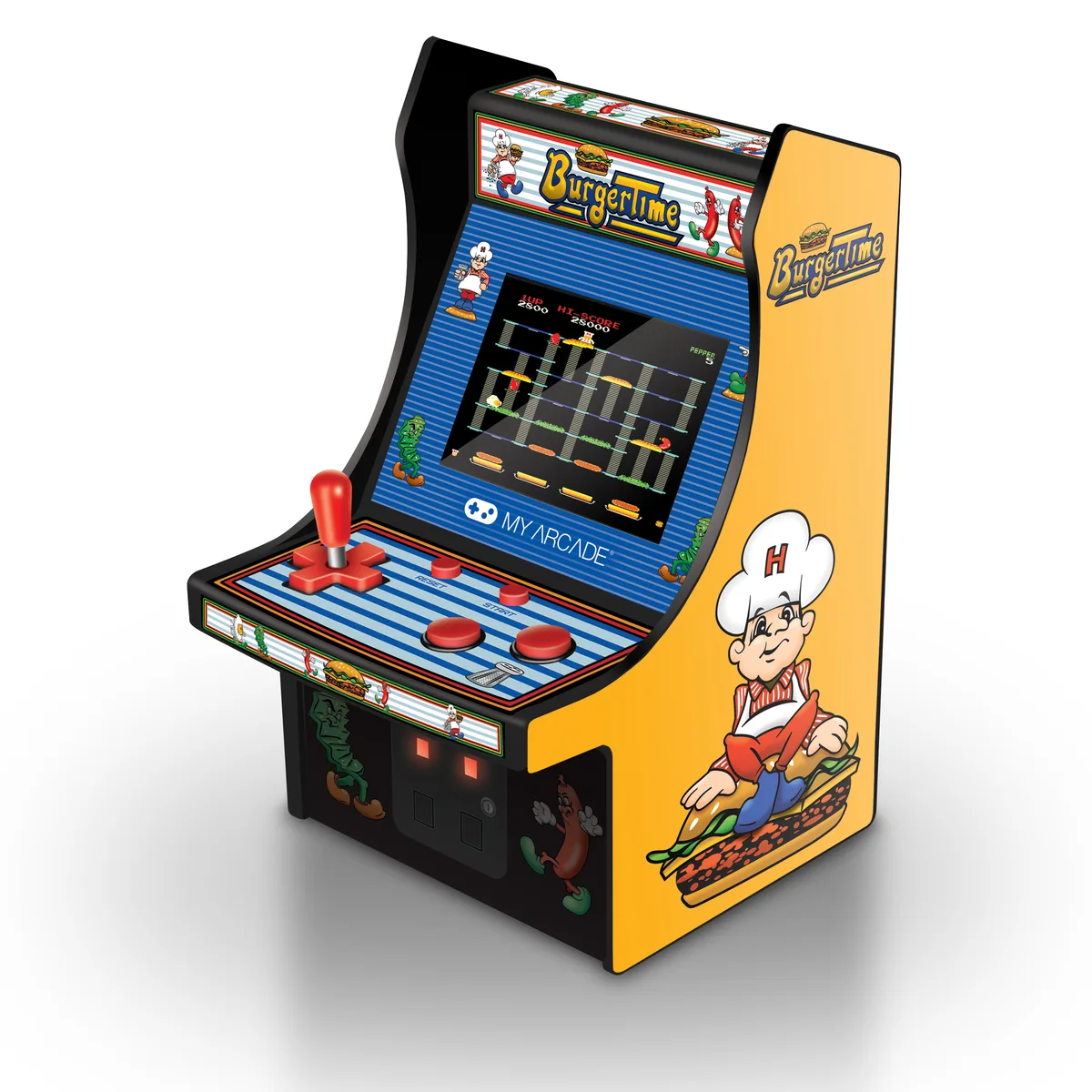 dreamGEAR dreamGEAR DGUNL-3203 Burger Time Micro Arcade retro gaming — product photo