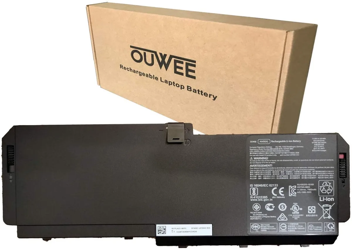 OnlineHawk OnlineHawk AM06XL 11.55V 95.9Wh 8310mAh 6-Cell laptop battery — product photo
