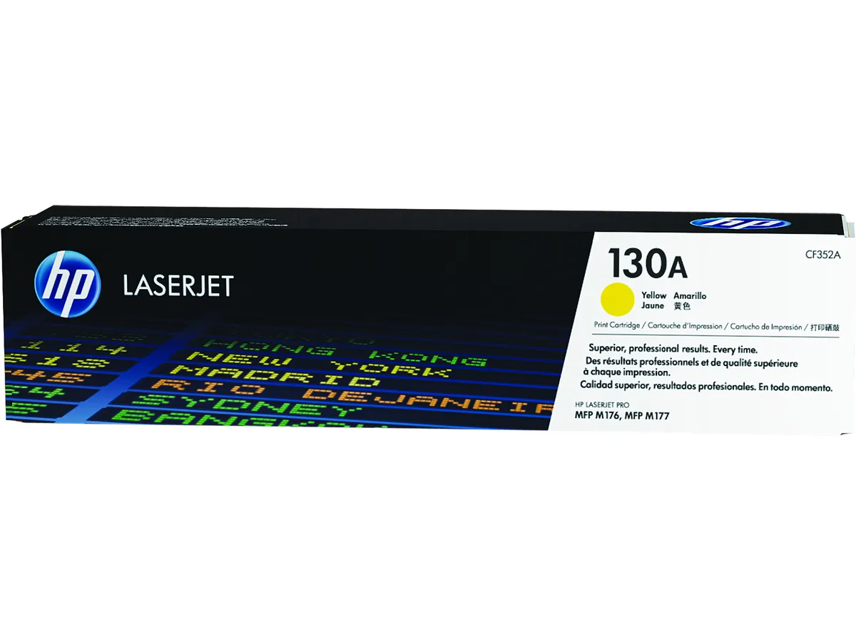 HP HP 130A (CF352A) Yellow Toner Cartridge 1000 Pages — product photo