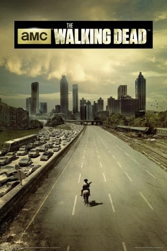 Posterazzi SCO3168 Walking Dead Highway Poster 24 x 36 inches premium heavy stock paper