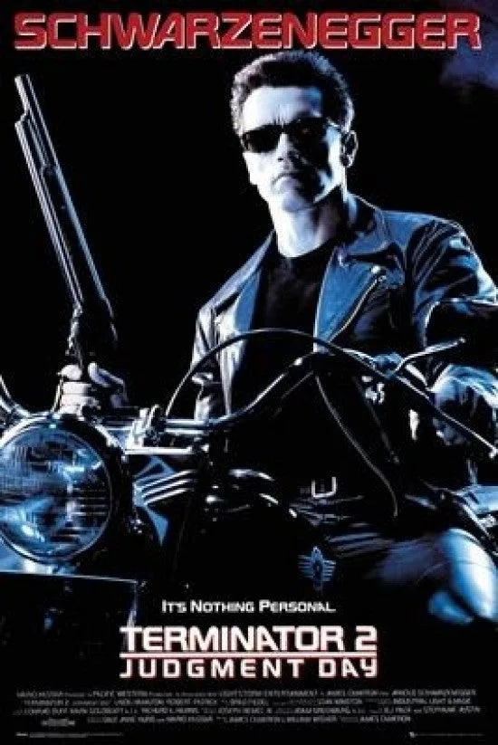 Terminator 2 poster print 24 by 36 inches on heavy paper