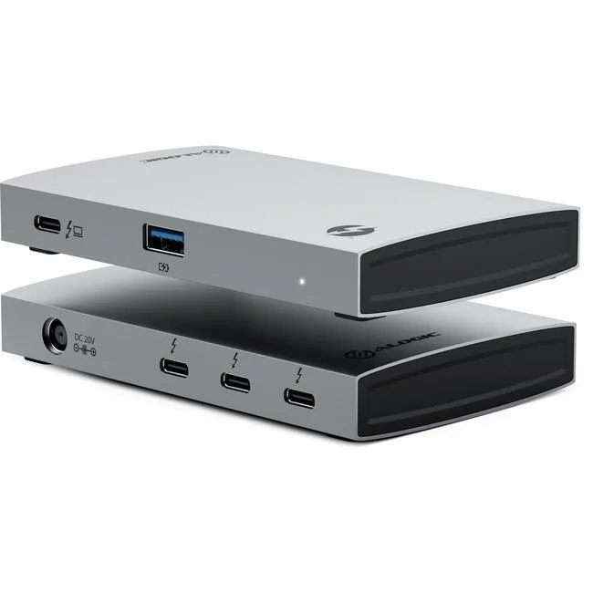 ALOGIC ALOGIC TB4H3TB Thunderbolt 4 BLAZE Hub 2 displays 4K 3840 x 2160 docking station — product photo
