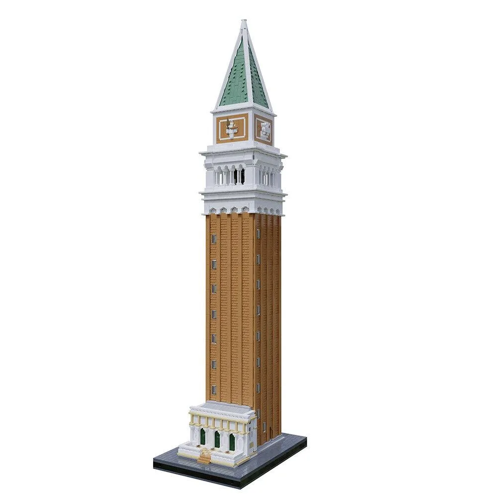 ZITIANYOUBUILD ZITIANYOUBUILD St Mark's Bell Tower Modular Building 4184 Pieces MOC — product photo