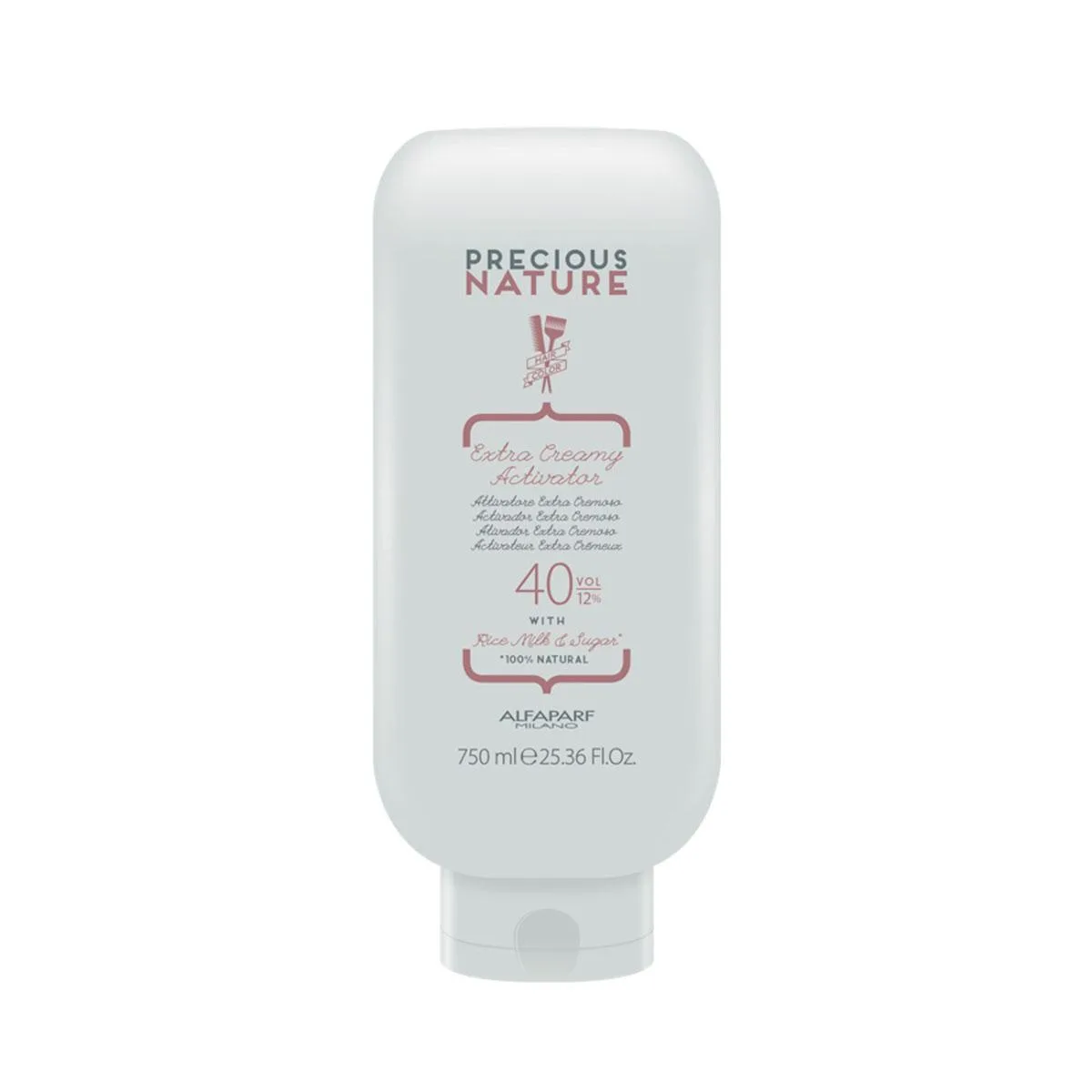 AlfaParf AlfaParf Precious Nature Extra Creamy Activator 40 Vol 12% 750ml hair care — product photo