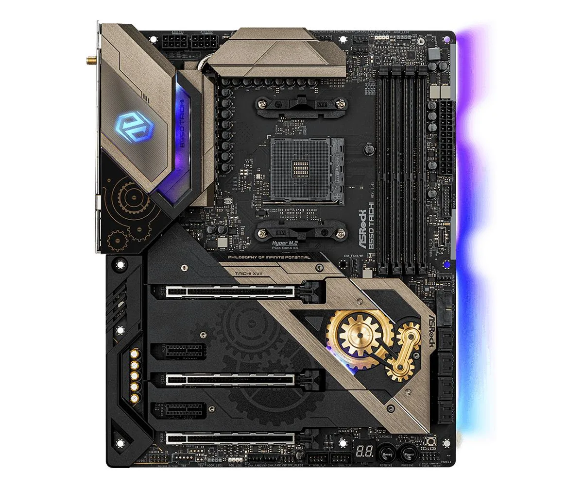ASRock ASRock B550 Taichi AMD AM4 ATX DDR4 motherboard — product photo
