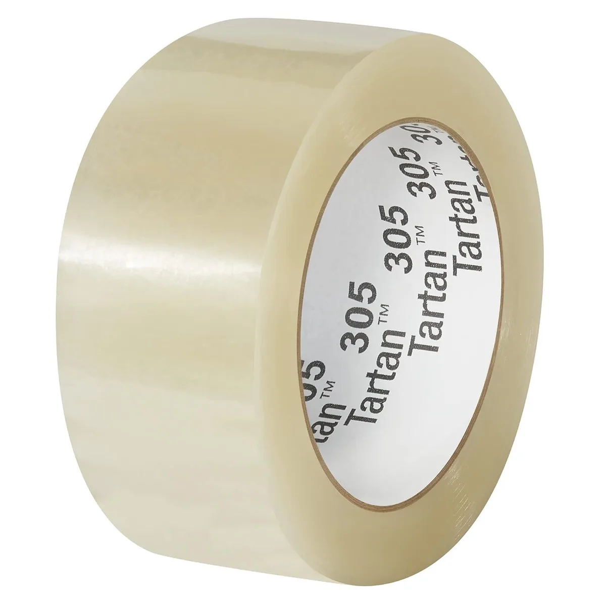 3M 3M Tartan 305 Clear Packaging Tape 2" x 110 Yds 1.8 Mil 3" Core 36 Case — product photo