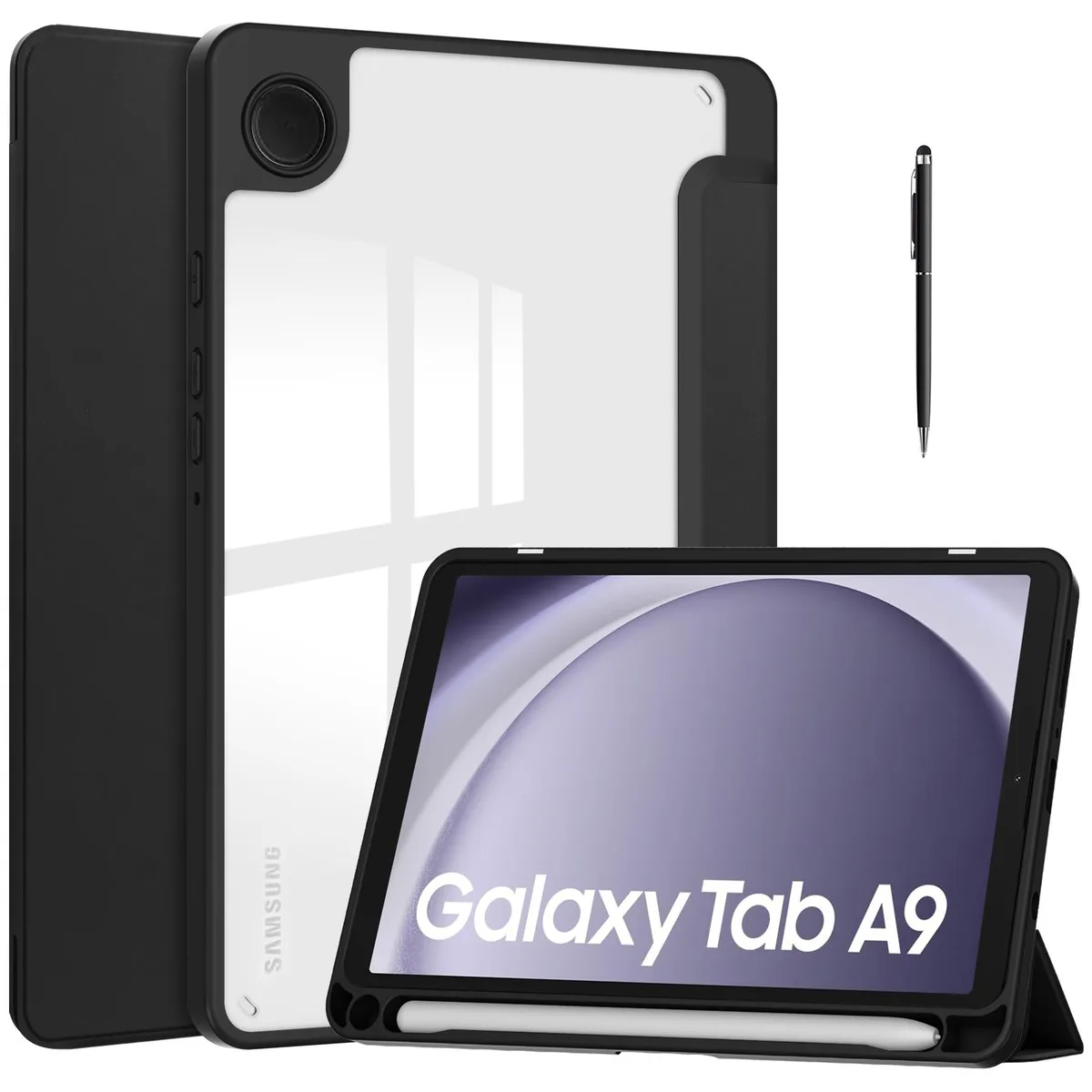 Werleo Werleo Case for Samsung Galaxy Tab A9 8.7 2023 SM-X110/115/117 Black — product photo