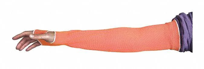 Superior Glove Works Superior Glove Works KOP1T18-M Cut-Resistant Sleeve A2 18 in M High-Visibility Orange — product photo