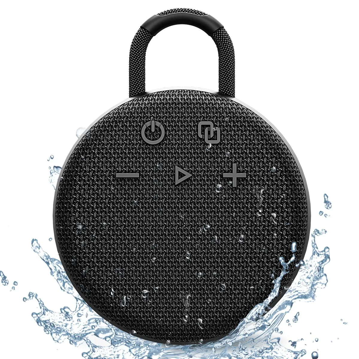 Musibaby M77 portable speaker 8 W 5.2 Bluetooth 5.3 IPX7 Black — product photo