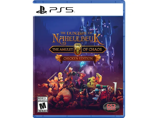 GS2 Games GS2 Games GS00077 The Dungeon of Naheulbeuk: The Amulet of Chaos Chicken Edition ps5 video game — product photo