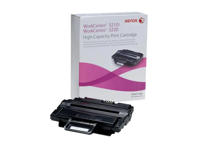 XEROX Xerox 106R01486 High Yield Toner Cartridge Black 4100 Pages WorkCentre 3210 3220 — product photo