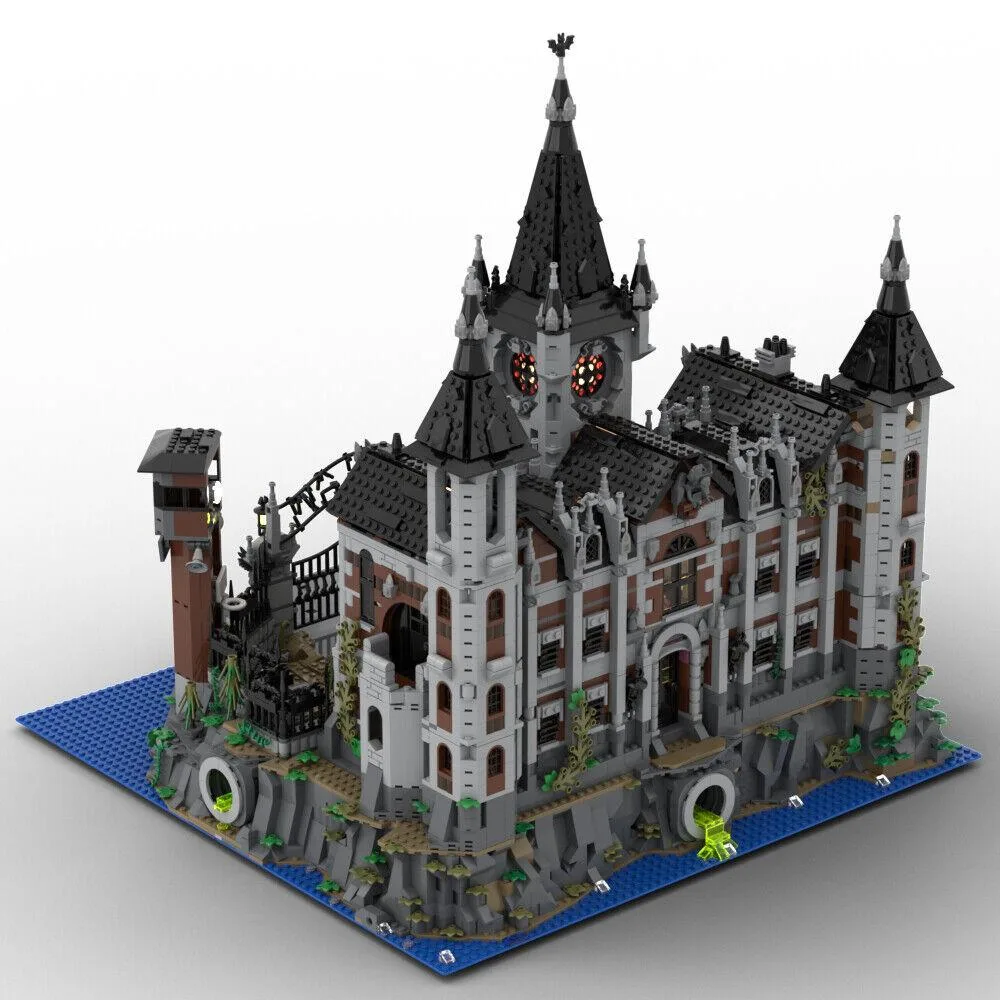 ZITIANYOUBUILD ZITIANYOUBUILD MOC-158329 Modular Psychiatric Hospital 6726 Parts — product photo
