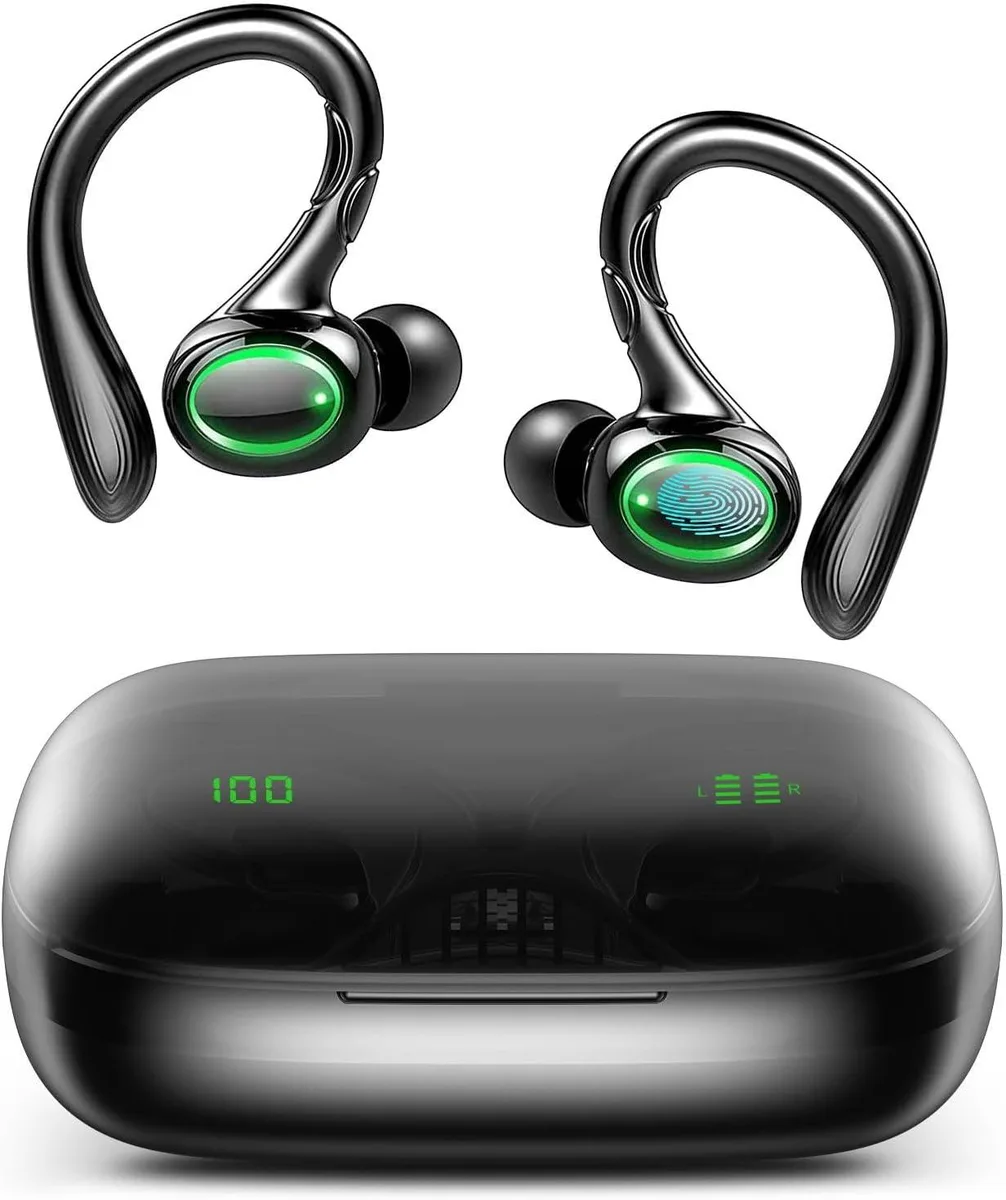 AUTYUE AUTYUE i25earbuds True Wireless Earbuds Black Bluetooth 5.3 60H IPX7 4-Mic — product photo
