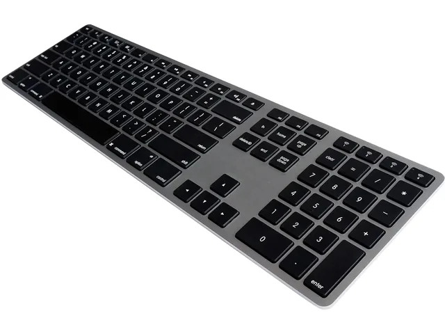 Ergoguys Ergoguys FK318B Wired Aluminum Keyboard Space Gray — product photo